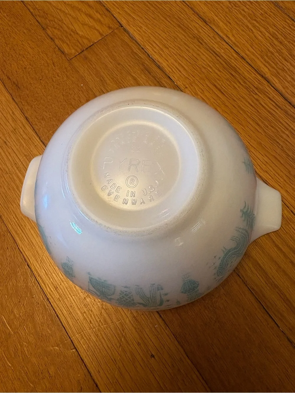 1950s PYREX Amish BUTTERPRINT Cinderella Mixing Bowls 4 piece SET